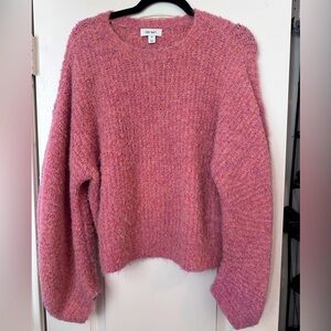 Pink Fuzzy Sweater